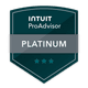 Intuit ProAdvisor Platinum badge